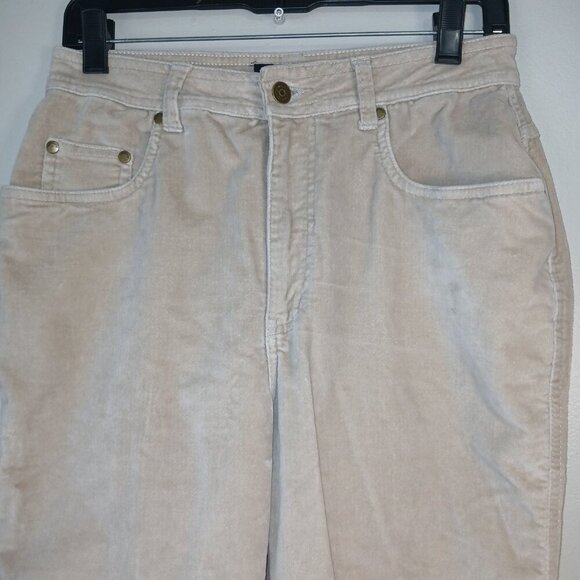 RELATIVITY TAN VELVET PANTS, LIGHT KHAKI COLOR, WOMENS SIZE 6 EUC - Picture 2 of 6